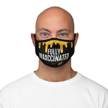 Load image into Gallery viewer, FULLY WAXCCINATED Fitted Polyester Face Mask
