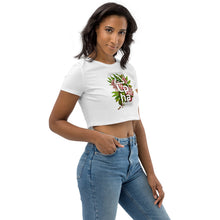 Load image into Gallery viewer, FLORAL Organic Crop Top
