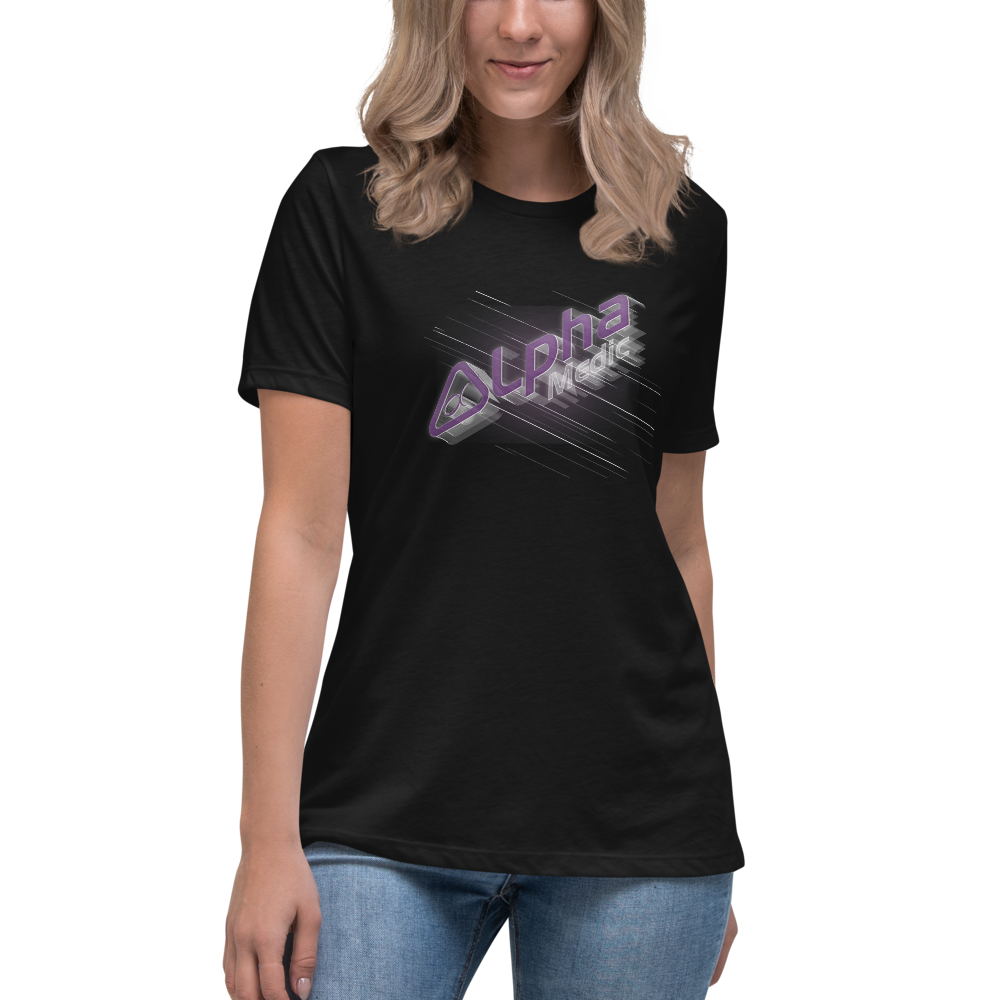 alpha 3d - Women's Relaxed T-Shirt
